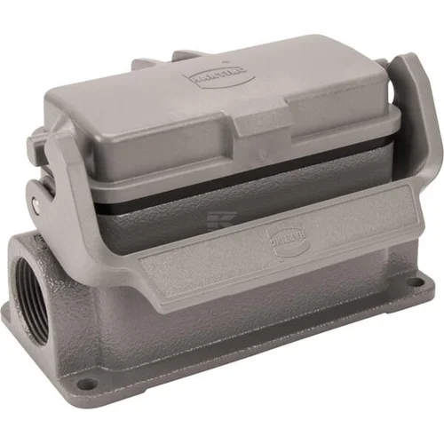 Harting HAN 16B paviršinis namas LC 2xM25 1 svirtis image 2