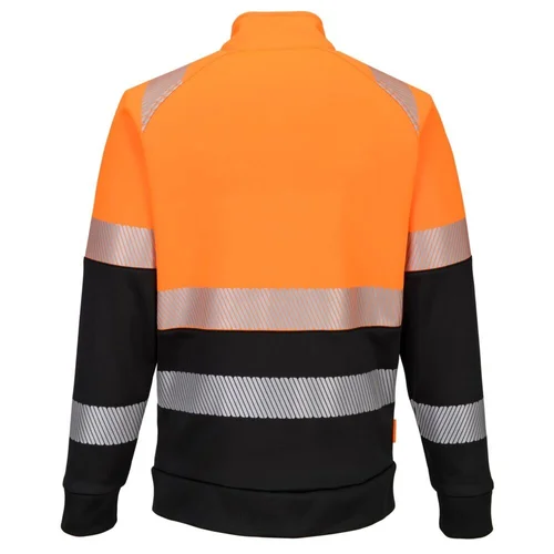 PORTWEST DX490 Gero matomumoš švarkas su užtrauktuku 4XL Orange/Black image 3