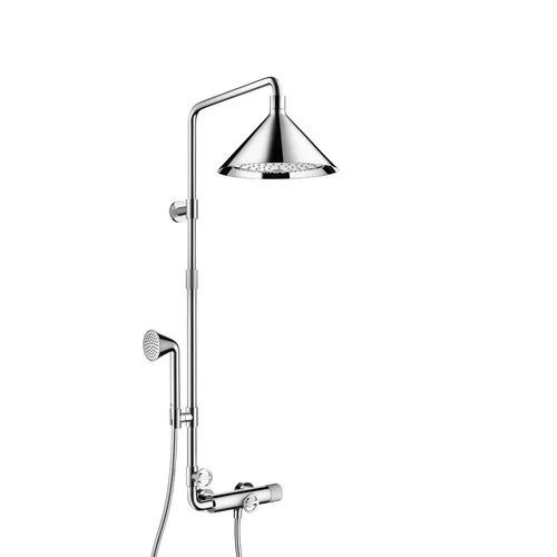 Hansgrohe AXOR Front 26020000 dušo stovas su termostatiniu maišytuvu image 1