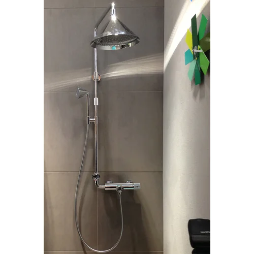 Hansgrohe AXOR Front 26020000 dušo stovas su termostatiniu maišytuvu image 2