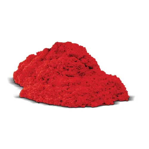 Kinetinis smėlis, 1 kg, raudonas image 1