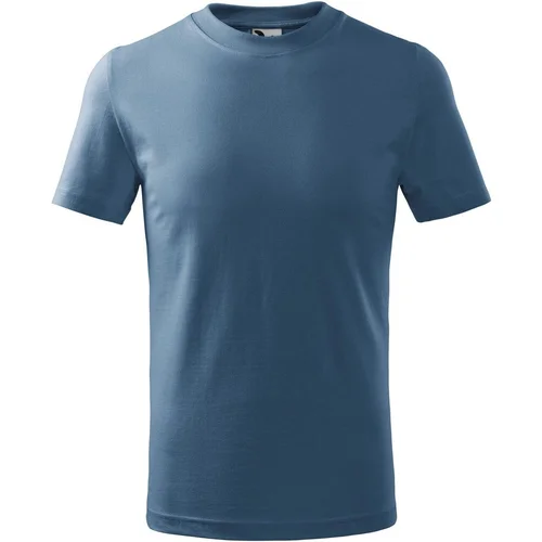 Vaikiški MALFINI 138 marškinėliai - 134 cm/8 metų, azure blue image 1
