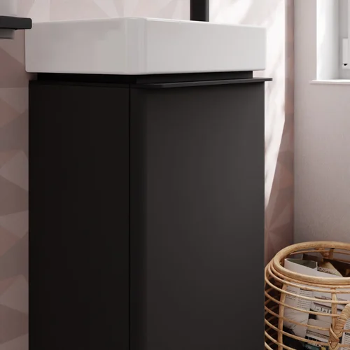 Hansgrohe Xelu Q 54016670 praustuvo spintelė matinė pilka, vyriai dešinėje image 2