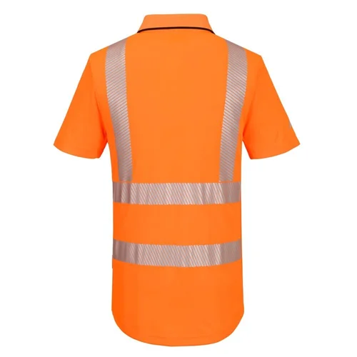 PORTWEST KX302 polo marškinėliai su užtrauktuku M Oranžinė image 3