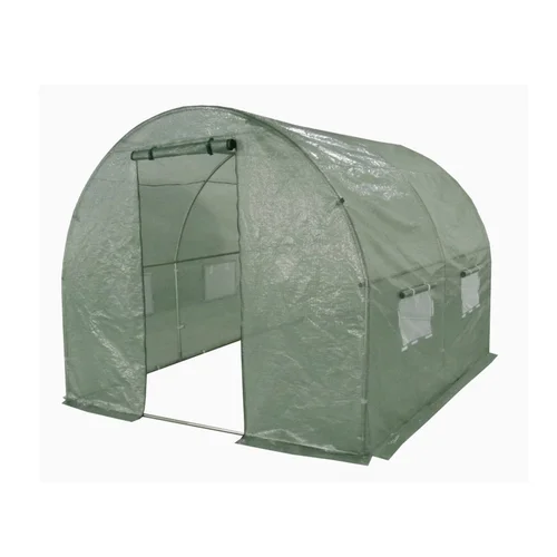 Šiltnamis su armuota plėvele, 4 m2, 2x2 m, Žalias image 1