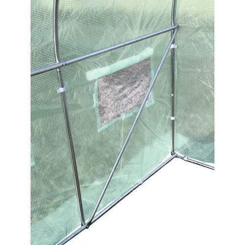 Šiltnamis su armuota plėvele, 4 m2, 2x2 m, Žalias image 3