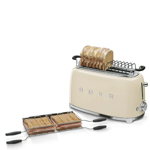 SMEG TSF02CREU skrudintuvas, 39,4×20,8×21,5 cm, kremos spalva image 2
