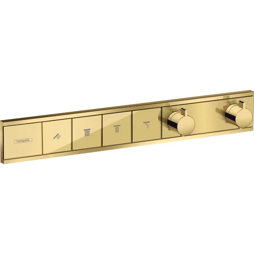 Hansgrohe RainSelect 15382990 Termostatinis maišytuvas, Aukso image 1