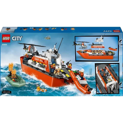 Konstruktorius LEGO® City gelbėtojų kateris 60504, 742 vnt. image 2