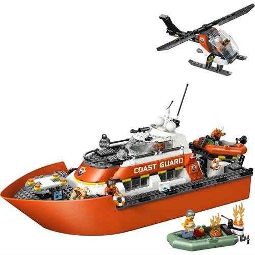 Konstruktorius LEGO® City gelbėtojų kateris 60504, 742 vnt. image 3