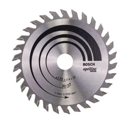 Bosch Optiline Wood Pjovimo diskas 130x16m 2608640583 image 1