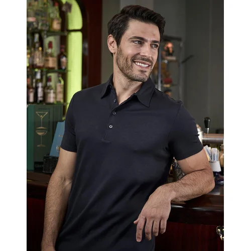 Vyriški Tee Jays 1440 polo marškinėliai - L, Wood image 3