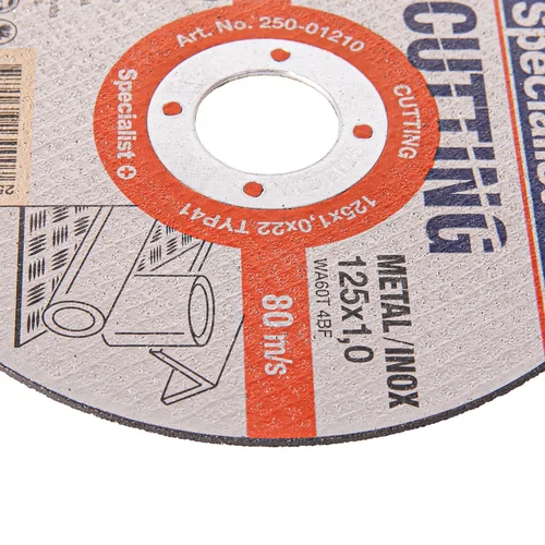 Specialist+ metalo pj.diskas CUTTING, 125x1x22 mm image 3
