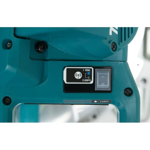 Akumuliatorinės pjovimo staklės Makita DLS111ZU, 2x18 V, 260 mm image 2