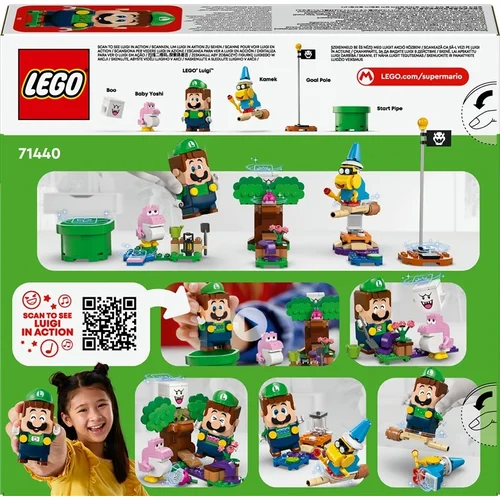 LEGO® Super Mario™ Nuotykiai su interaktyviu Luigi™ 71440 image 2