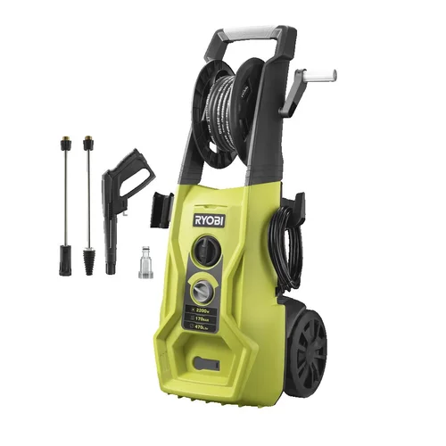 Ryobi RY170PWA aukšto slėgio plovykla, 170 bar, 2500 W image 1