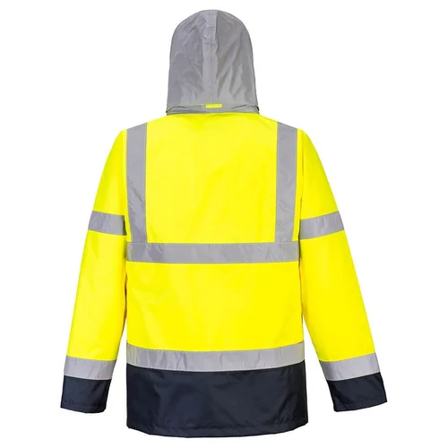 PORTWEST S471 4 viename kontrastinga kelininko striukė XXL Orange/Navy image 3