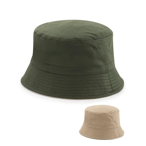 Beechfield B686 kepurė - L/XL, Juoda/Šviesiai pilka image 1