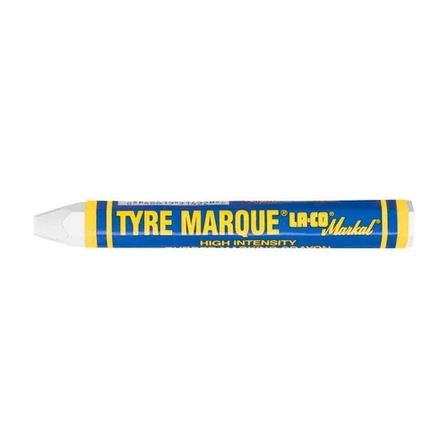 Dažų lazdelė gumai Markal Tyre Marque BALTA 12,7 mm image 1