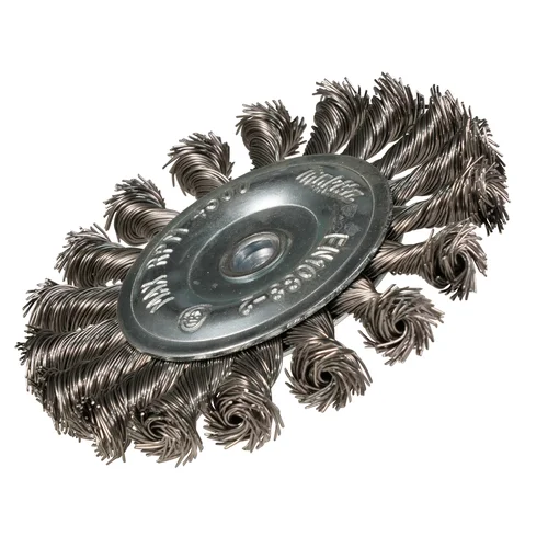 Makita D-76722 disk formos šveitimo šepetys 100 mm, su 1/4'' šešiakampiu antgaliu image 2