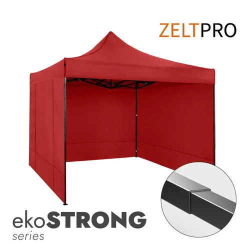 Zeltpro EKOSTRONG Prekybinė Palapinė 3x3 Raudona image 1