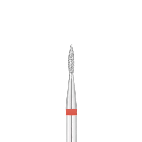 EXO PRO deimantinis nagų frezos antgalis 1,8 mm, raudonas image 2