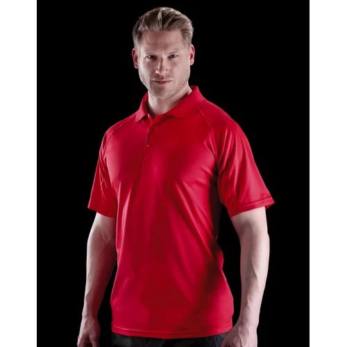 Kvėpuojanti Spiro S288X polo marškinėliai trumpomis rankovėmis XL Flo Yellow image 3
