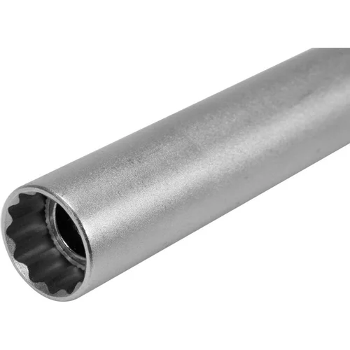 YATO prailginta galvutė žvakei 3/8" 16mm plonasienė 12-kampė image 2
