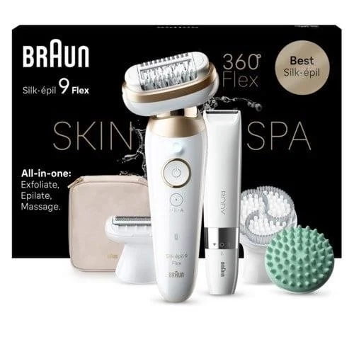 Braun Silk•épil 9 Flex SkinSpa SES9-481 Balta image 1