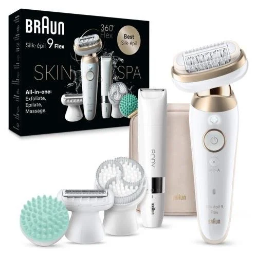 Braun Silk•épil 9 Flex SkinSpa SES9-481 Balta image 2