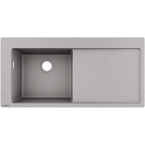 Hansgrohe S51 S5110-F450 plautuvė 1030 x 490 mm Concrete pilka image 1