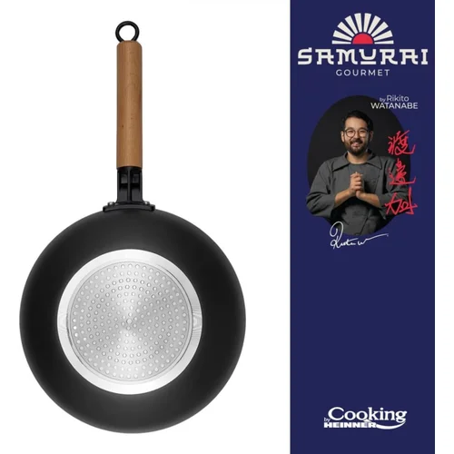 HEINNER WOK keptuvė su dangčiu HR-SNT-WC28, 28x8 cm image 2