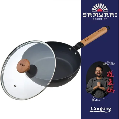 HEINNER WOK keptuvė su dangčiu HR-SNT-WC28, 28x8 cm image 3
