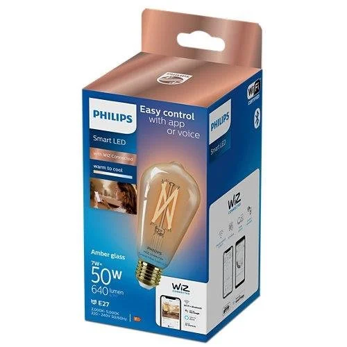Philips Wiz Lemputė LED WiFi ST64 E27 7W 640 lm image 2