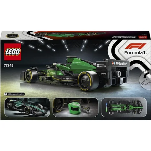 LEGO® Aston Martin Aramco F1® AMR24 Race Car 77245 image 2