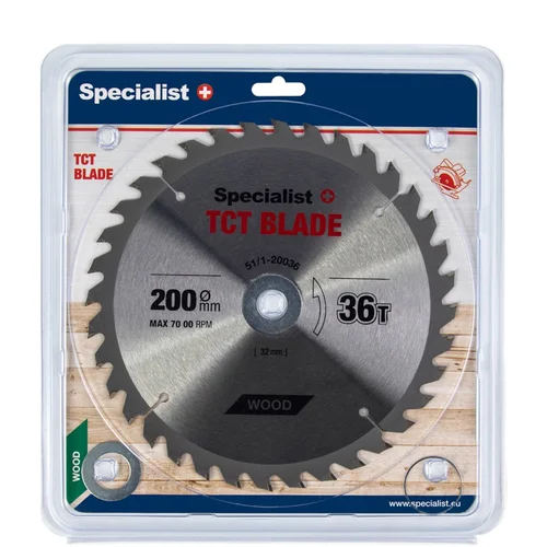 Specialist+ Medienos pjovimo diskas 200x36T image 1