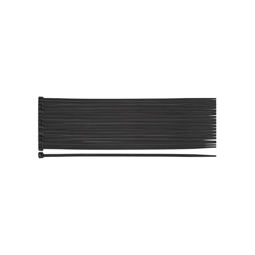 EXTREME plastikiniai užveržimo dirželiai 2,5 × 100 mm Juodi, 100 vnt. image 1