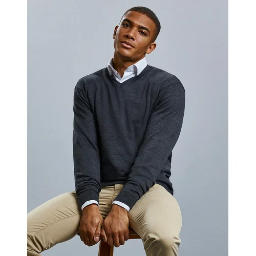 Russell 0R710M0 megztinis 2XL Cranberry Marl image 3