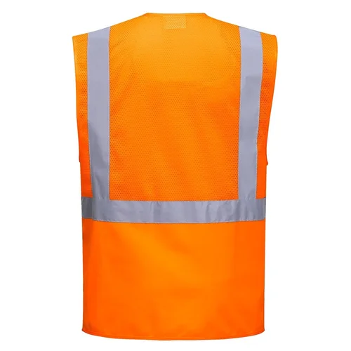 PORTWEST C496 tinklinė gero matomumo vadovo liemenė XL Oranžinė image 2