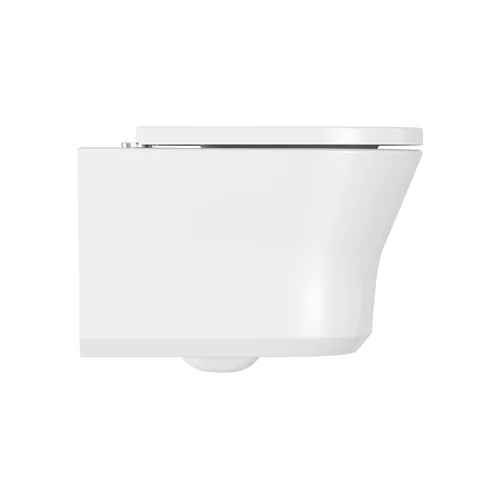 Ypsilon W WC unitazo dangtis, Baltas, 36.8×44.6×4.1 cm, Plastikas image 3