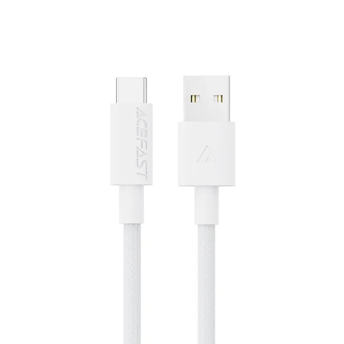 Acefast C18-04 USB-A į USB-C kabelis 1,2 m Baltas image 1