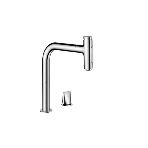 Hansgrohe Metris Select M71 73819000 virtuvinis maišytuvas Chromo image 2