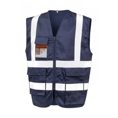 Result R477X signalinė liemenė su kišenėmis - M, Navy image 3