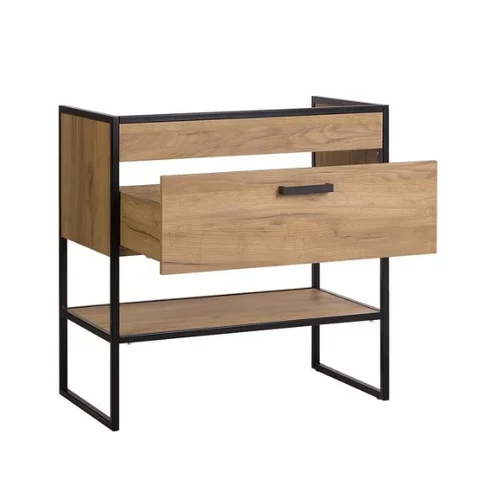 COMAD BROOKLIN 821 FSC vonios spintelė 80 cm Ąžuolo spalva image 3