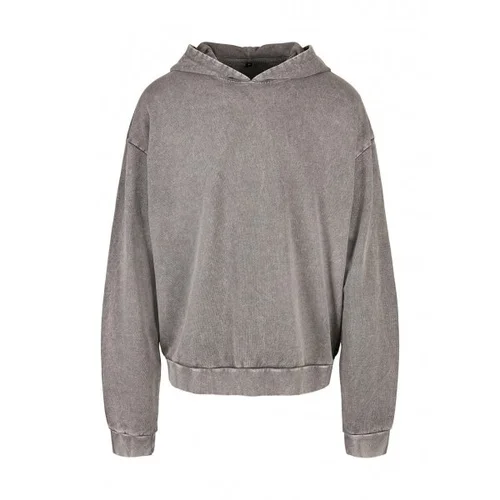 Rūgštimi plautas Build Your Brand BY191 oversized džemperis su gobtuvu - 2XL, Union Beige image 1