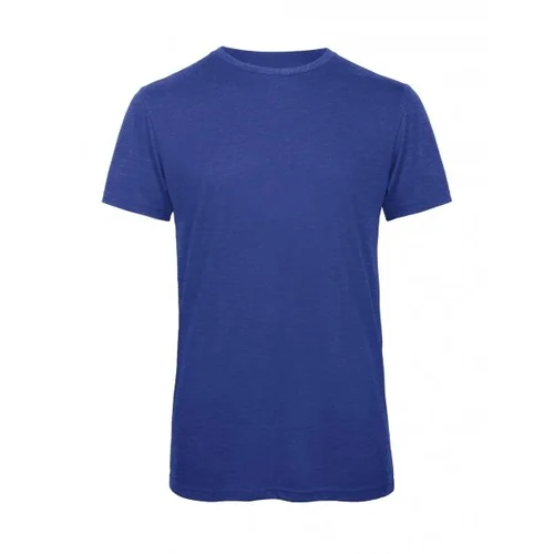 Vyriški B&C TM055 marškinėliai trumpomis rankovėmis - L, Heather Royal Blue image 1