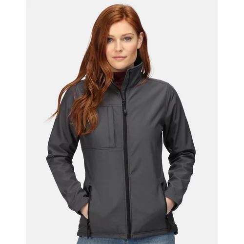 Regatta TRA689 moteriška Softshell striukė 14 (40), Navy/Seal Grey image 2