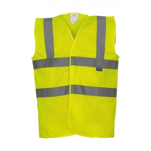Yoko HVW120 signalinė liemenė - L, Fluo Yellow image 3