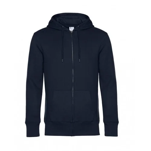 B&C WU03K vyriškas užsegamas džemperis su gobtuvu 2XL Balta image 1