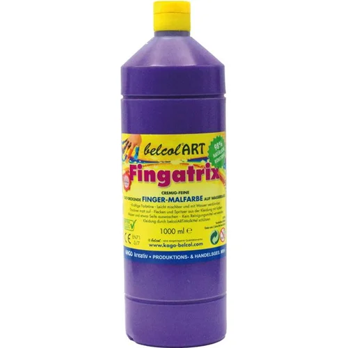 belcolART Fingatrix 1000ml Violetinė image 1